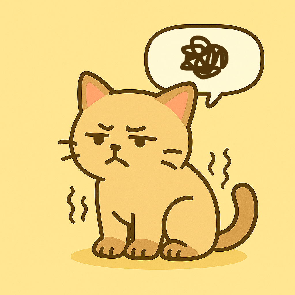 고양이 스트레스 증상