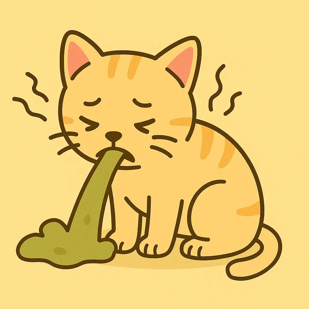 고양이 토하는 이유