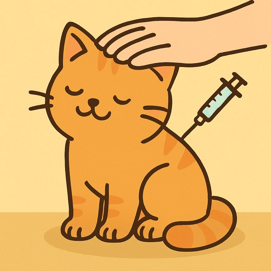 고양이 주사 안 싫어하게 하는 법